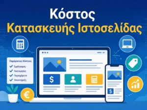 Κόστος Κατασκευής Ιστοσελίδας